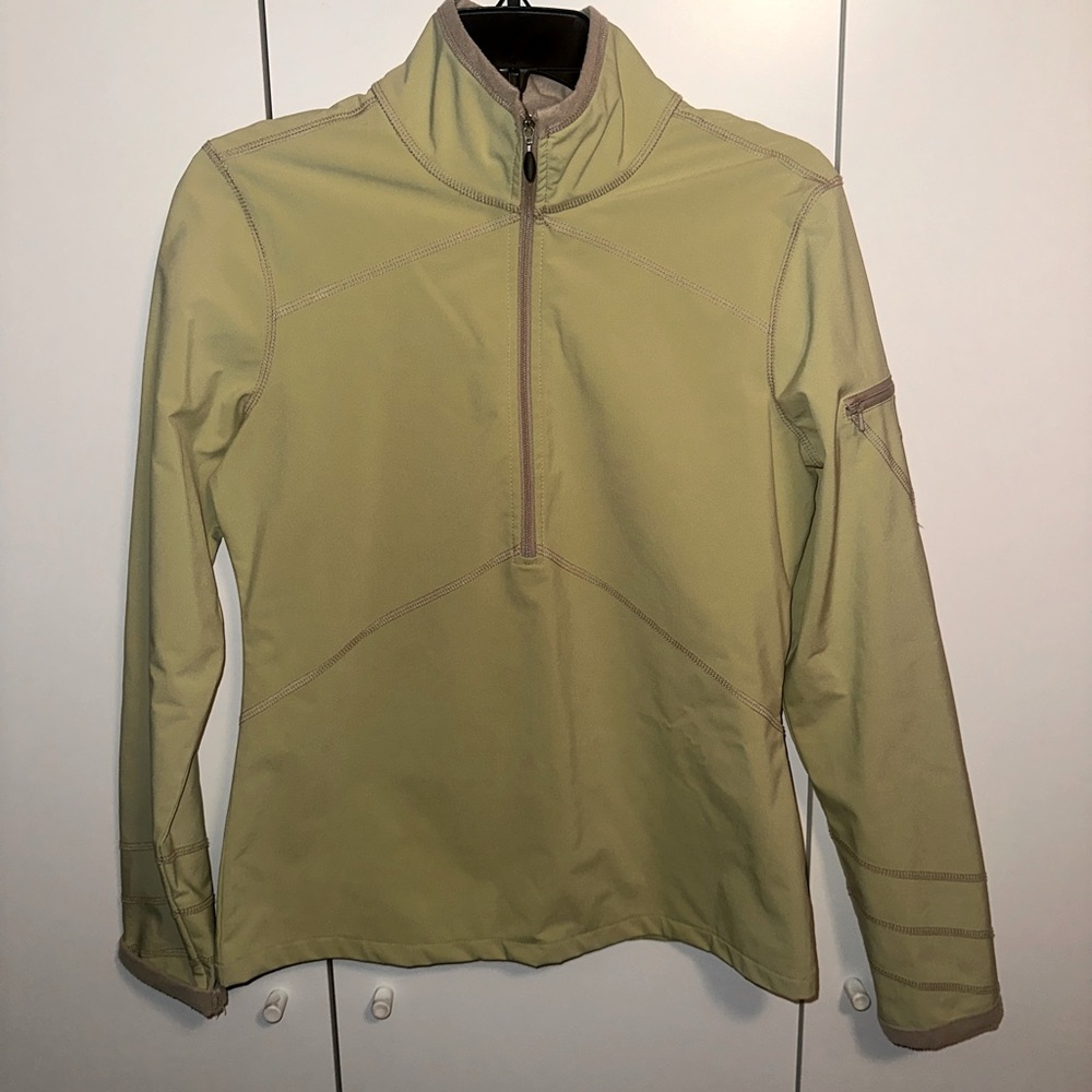 Athleta Quarter Zip Pullover Size Small Wind Resistant Lined